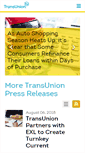 Mobile Screenshot of newsroom.transunion.com
